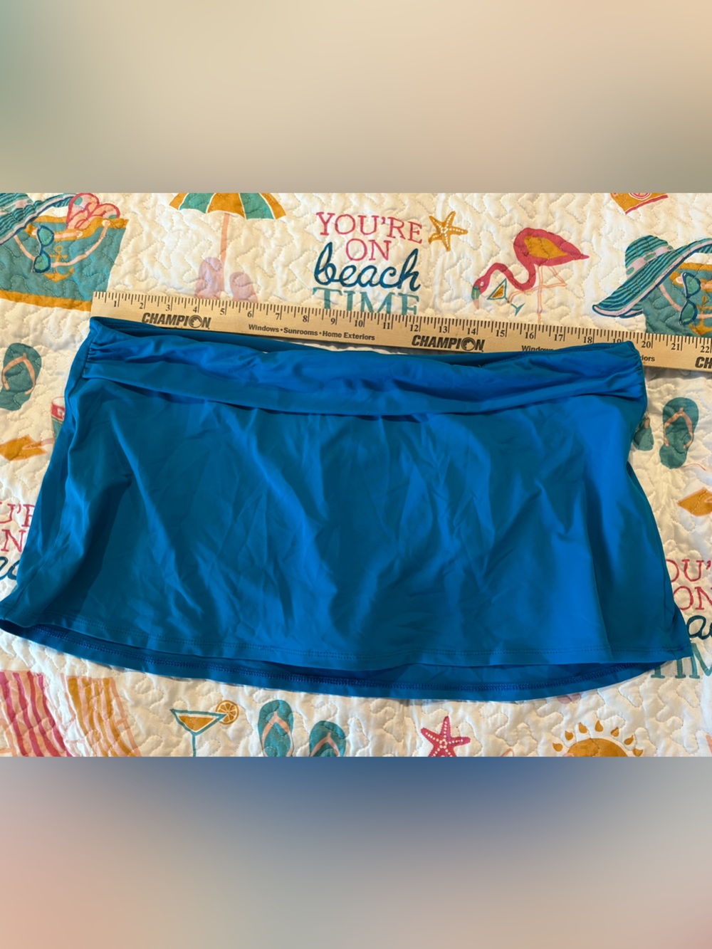 Chaps bathing suit bottoms with skirt